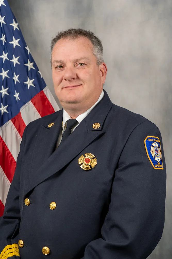 Pierce Township Deputy Fire Chief Mike Masterson