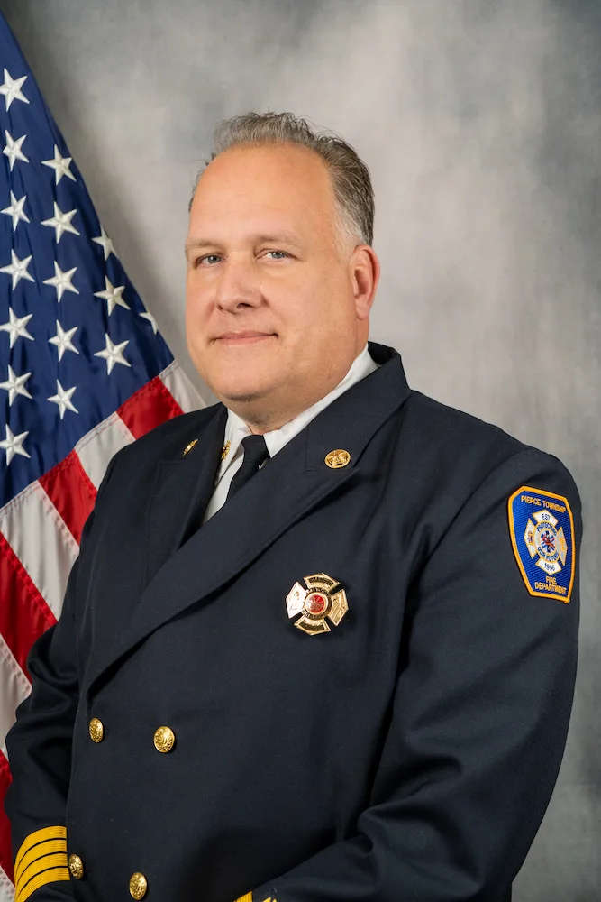 Pierce Township Assistant Fire Chief Jim Wright